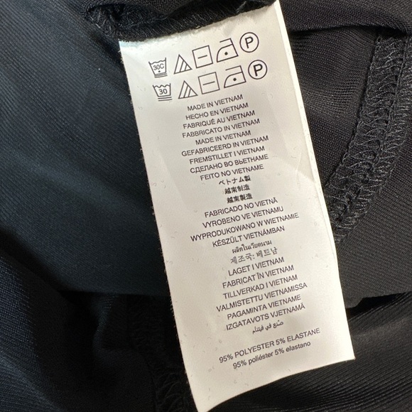 MICHAEL MICHAEL KORS Women's Split-Neck Button Jumpsuit black S - Picture 6 of 6